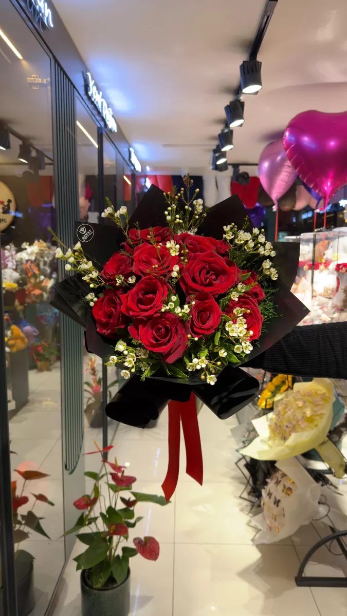 Premium Kırmızı Gül Buketi