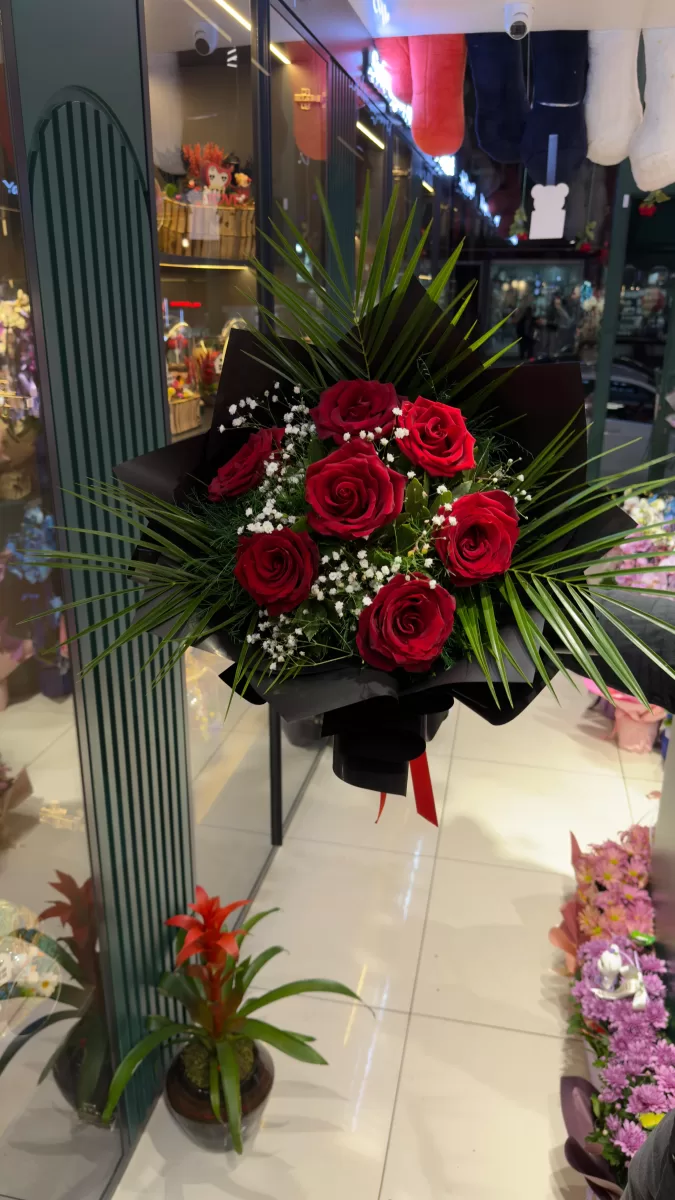 Vip Kırmızı Gül Buketi
