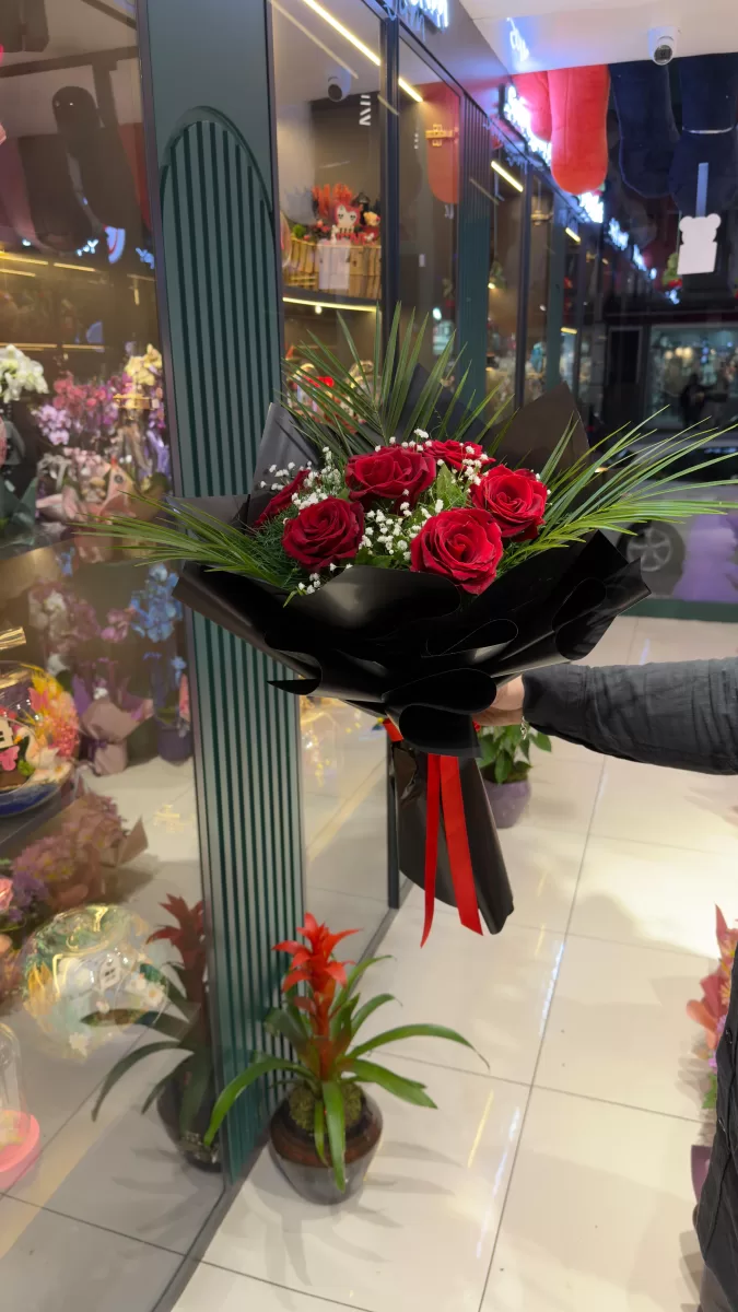Vip Kırmızı Gül Buketi