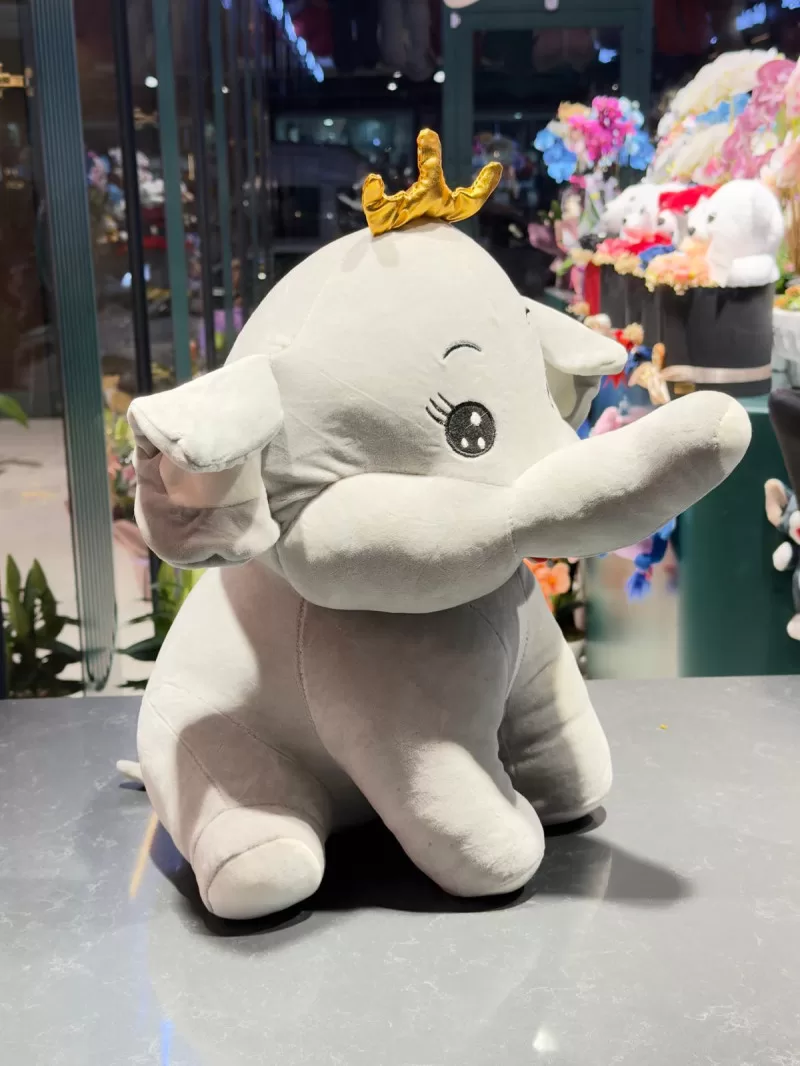 Sevimli 45 cm Peluş Fil