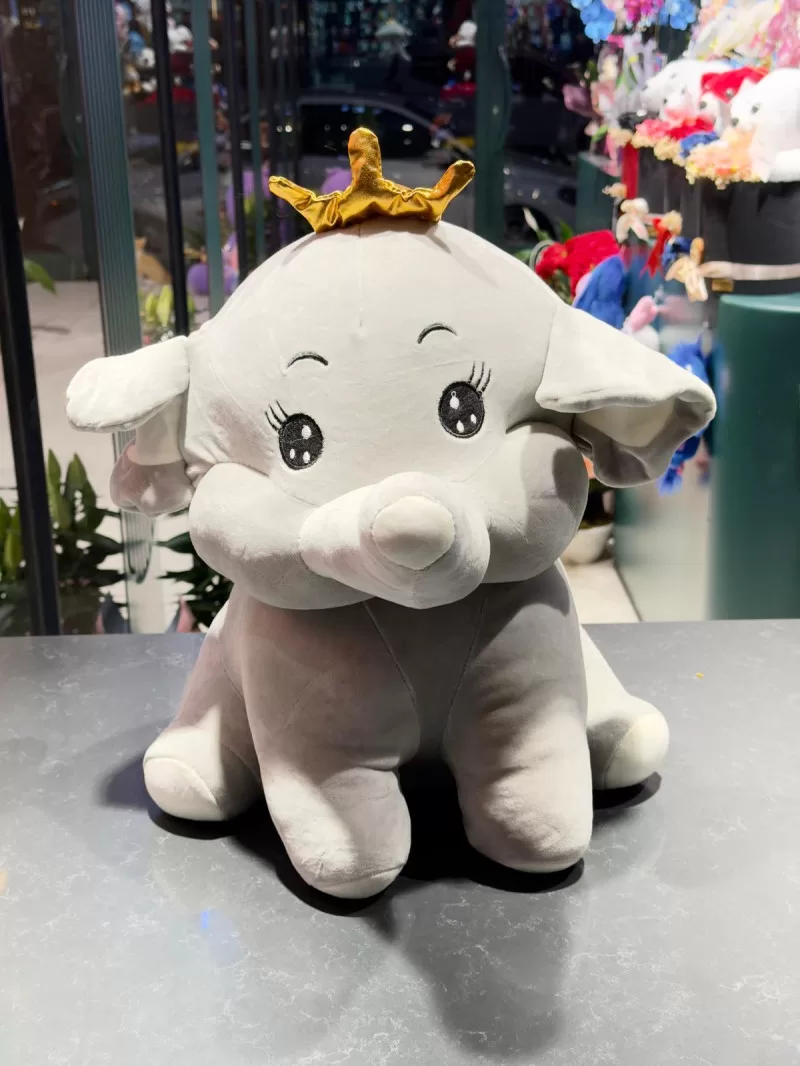 Sevimli 45 cm Peluş Fil