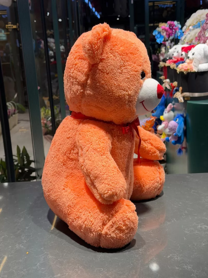 55 Cm Turuncu Peluş Ayıcık