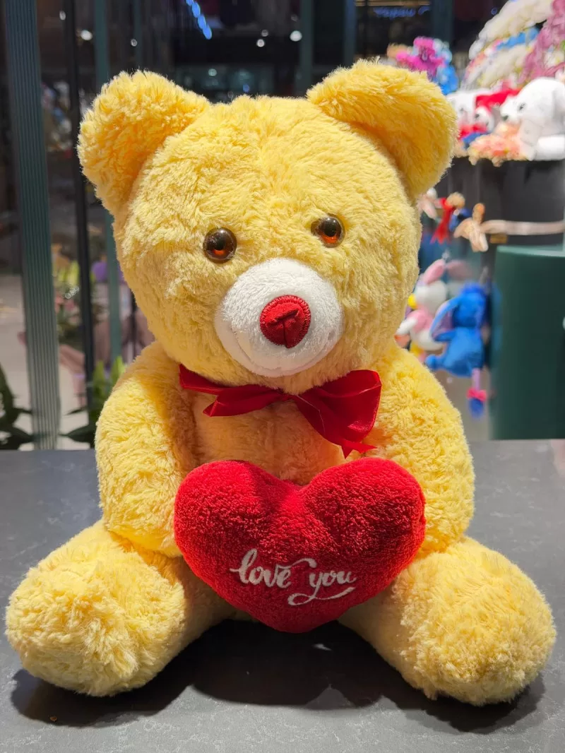 35 cm Açık Kahverengi Peluş Ayıcık
