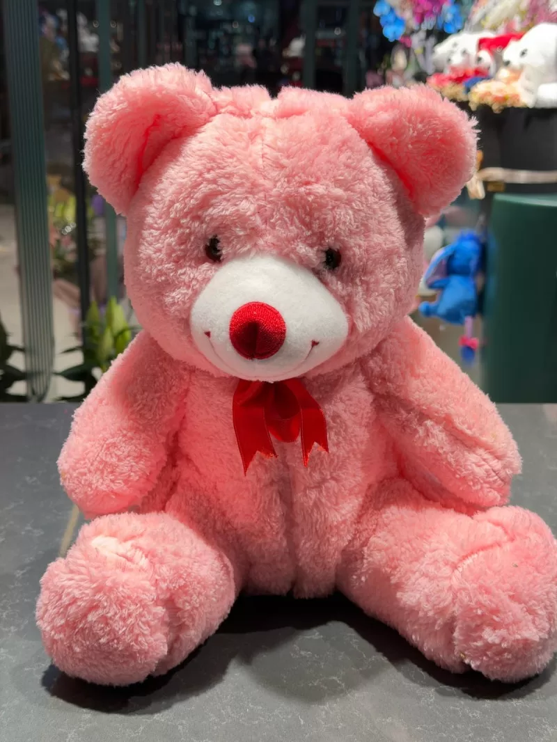 35 cm Pembe Peluş Ayıcık