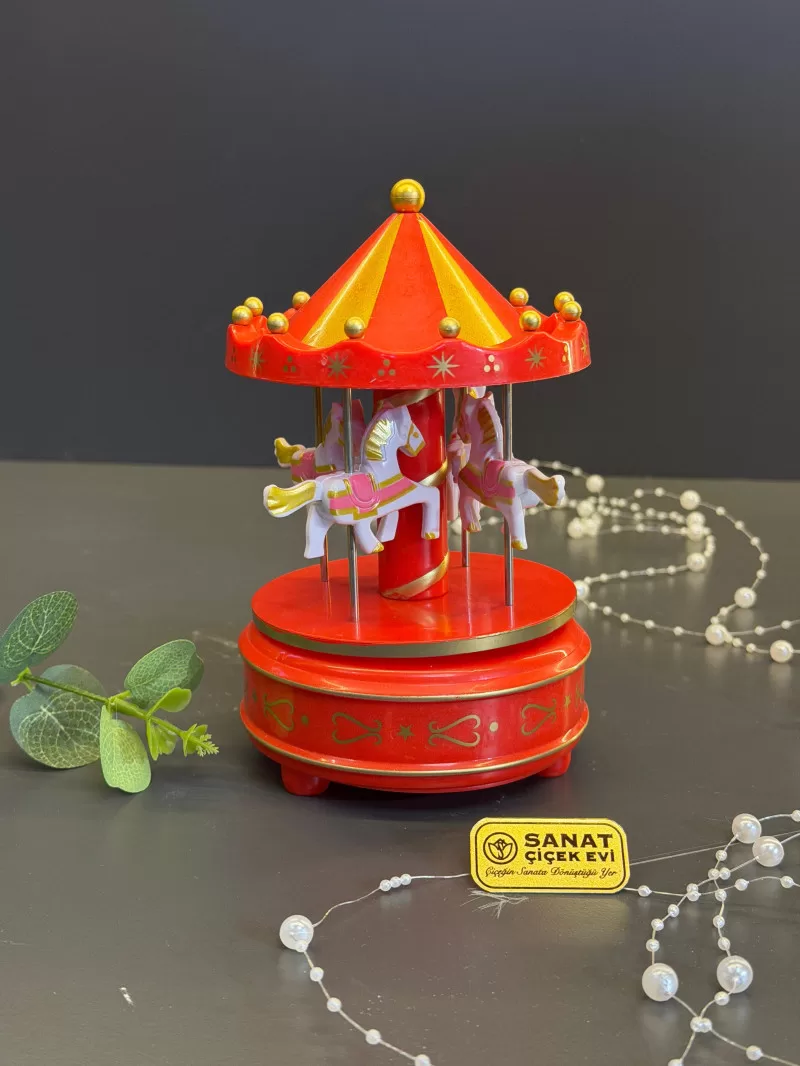 Atlı Karınca Kurmalı Müzik Kutusu